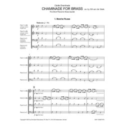 Chaminade for Brass : Five Short Pieces for Brass Quartet